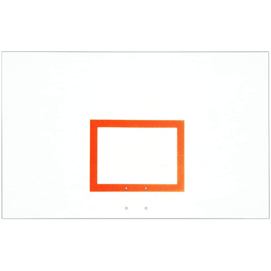 First Team 42" X 72" Rectangular Steel Backboard w/brackets FT265B - FT265B