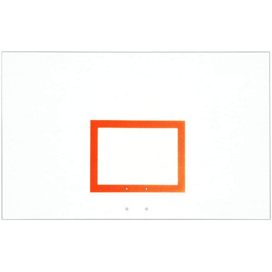 First Team 42" X 72" Rectangular Steel Backboard w/brackets  - FT265B