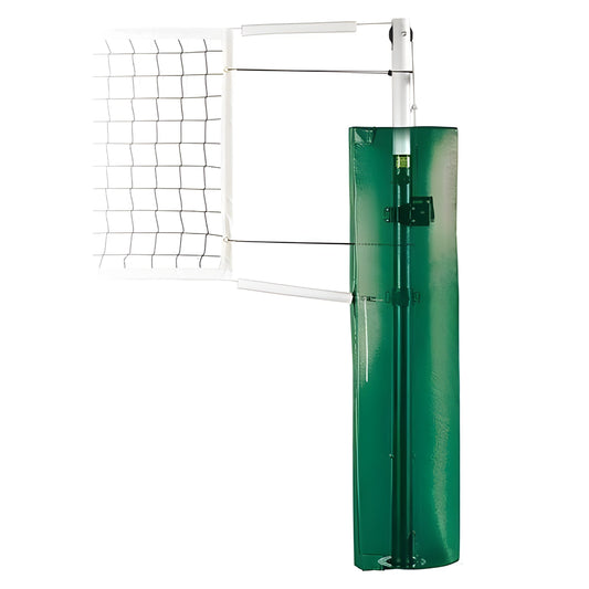 First Team Astro 3 1/2" OD Aluminum Competition Volleyball Net System - Astro Complete