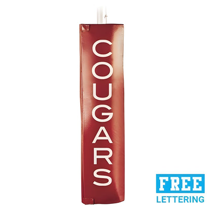 First Team Astro 3 1/2" OD Aluminum Competition Volleyball Net System - Astro Complete