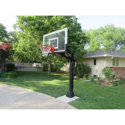 First Team Attack In Ground Adjustable Basketball Goal - Attack II