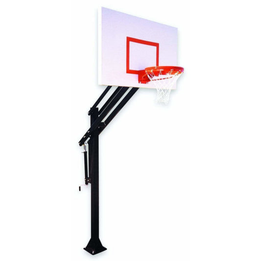 First Team Attack In Ground Adjustable Basketball Goal - Attack II