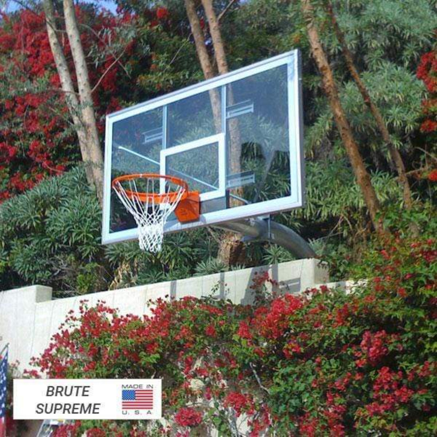 First Team Brute Fixed Height In-Ground Basketball Goal - Brute Extreme