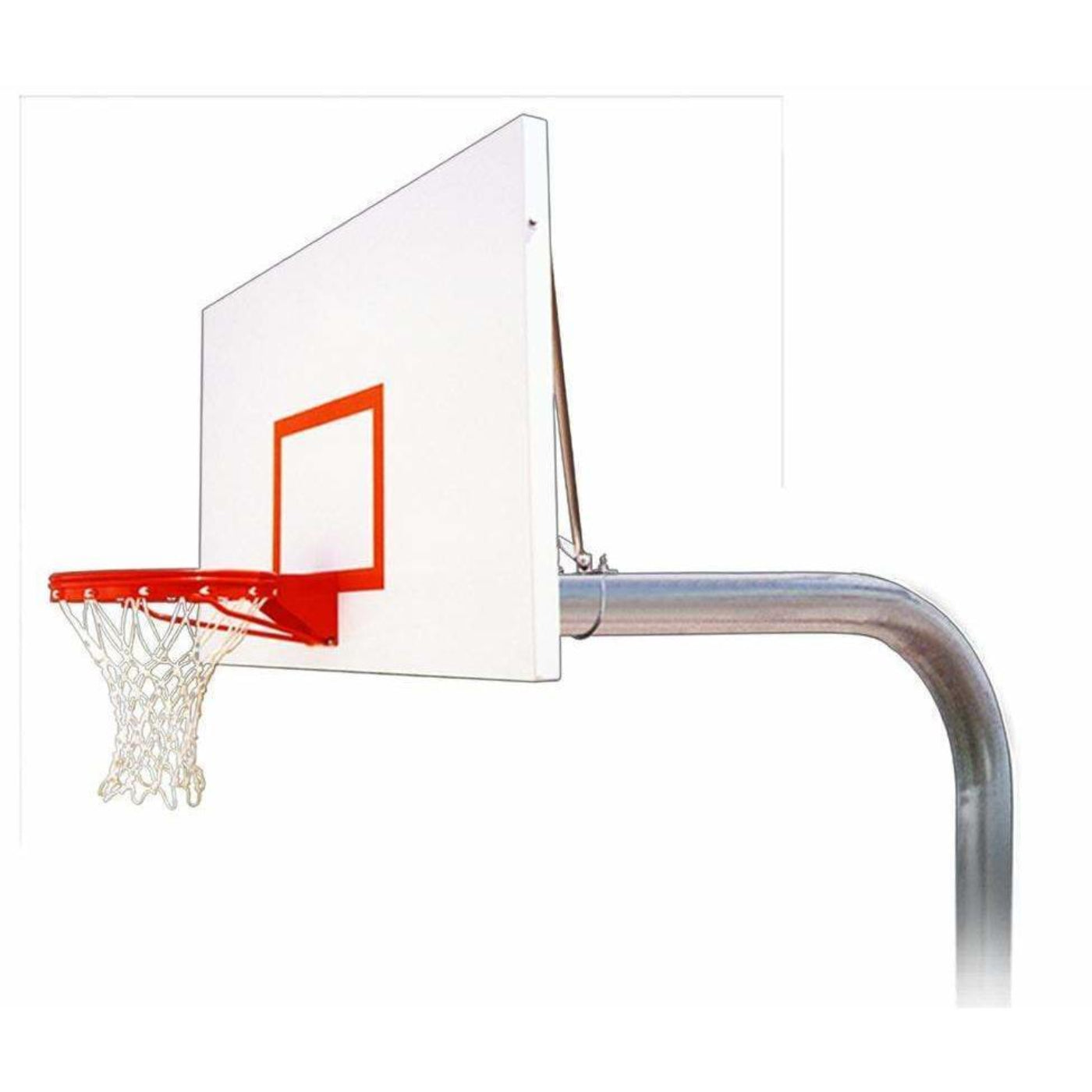First Team Brute Fixed Height In-Ground Basketball Goal - Brute Extreme