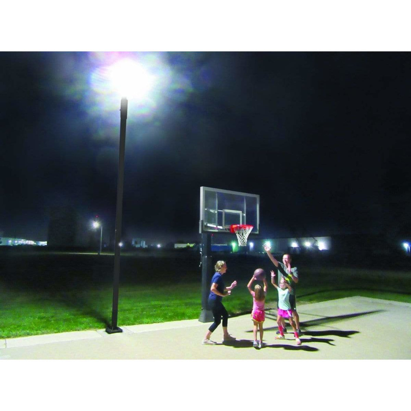 First Team Court Vision Solar Powered Court Light - Courtvision Solar Court Light