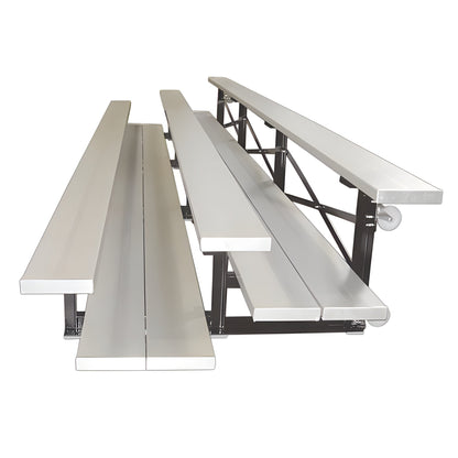 First Team Fanstand Indoor Tip-N-Roll Bleachers - FAN2-1FP-TNR-9
