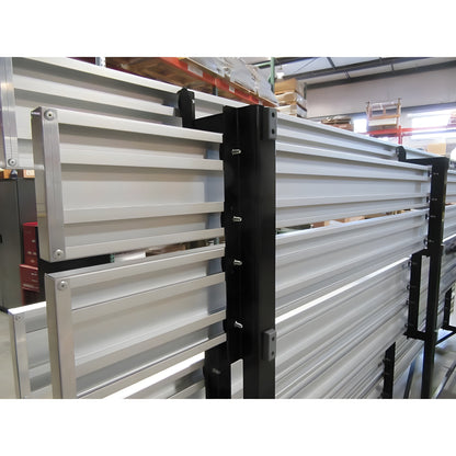 First Team Fanstand Indoor Tip-N-Roll Bleachers - FAN2-1FP-TNR-9