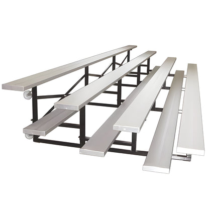 First Team Fanstand Indoor Tip-N-Roll Bleachers - FAN2-1FP-TNR-9