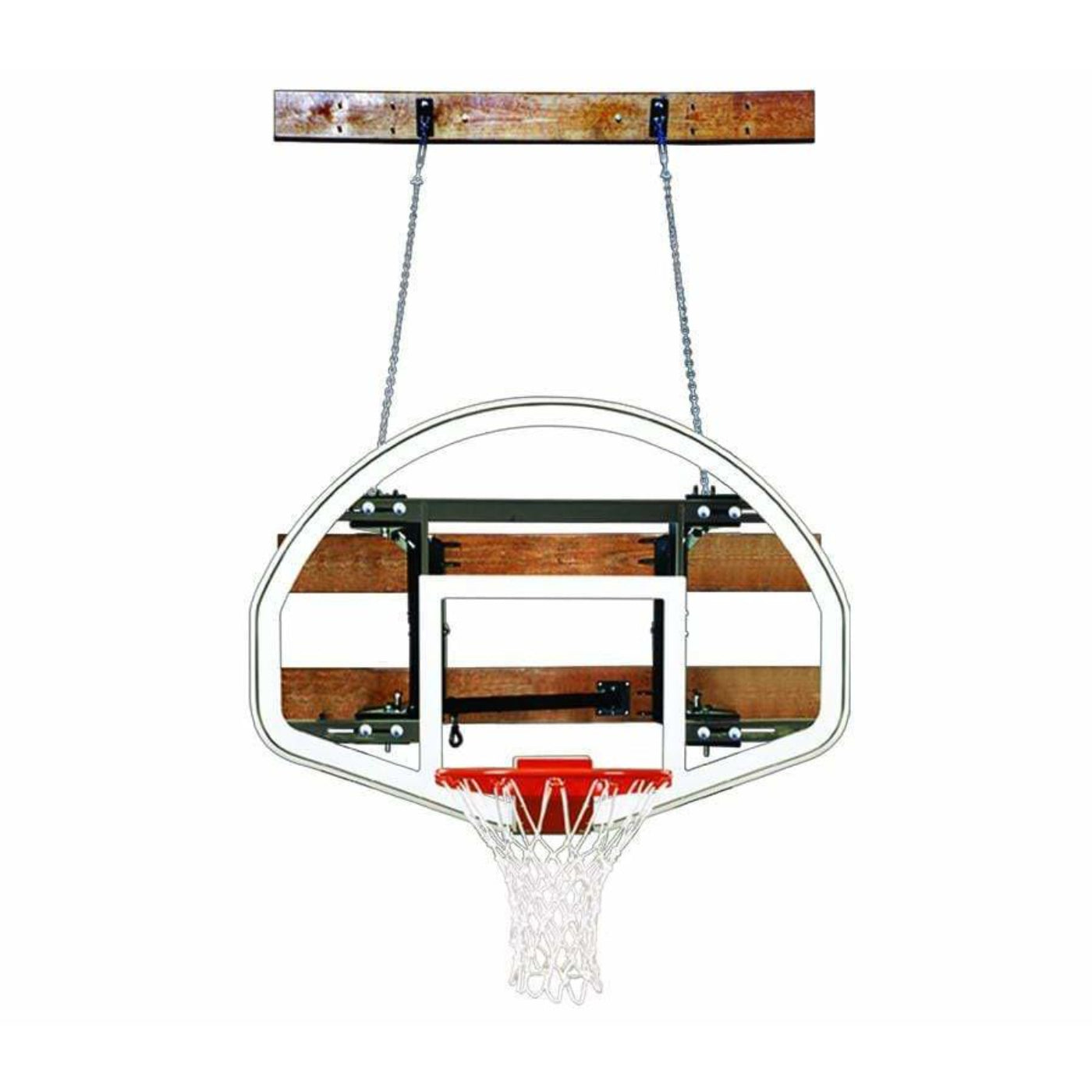 First Team FoldaMount46 Wall Mount Basketball Goal - FoldaMount46 Victory