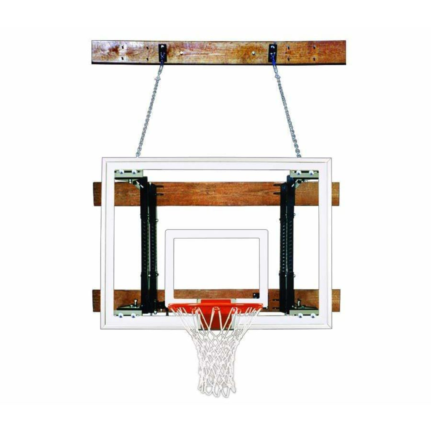 First Team FoldaMount46 Wall Mount Basketball Goal - FoldaMount46 Victory