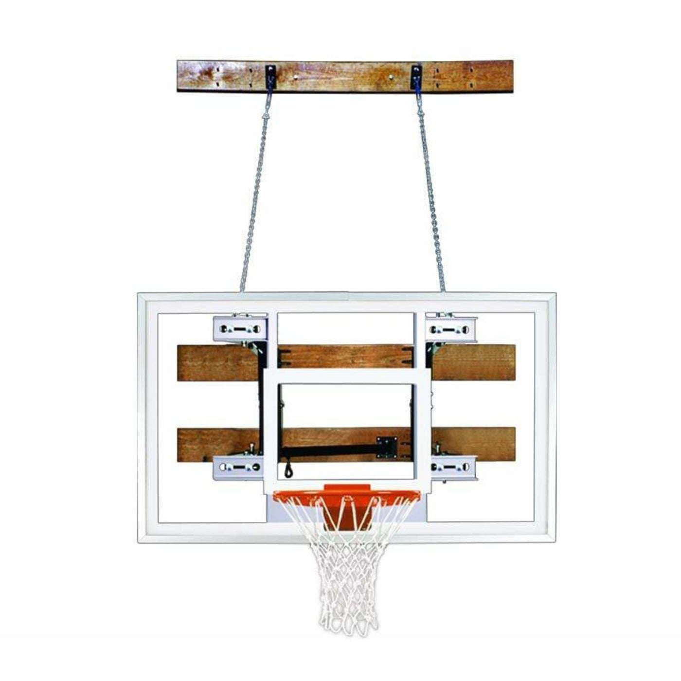 First Team FoldaMount46 Wall Mount Basketball Goal - FoldaMount46 Victory