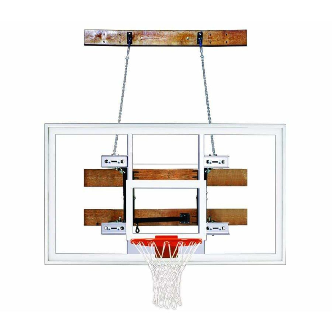 First Team FoldaMount46 Wall Mount Basketball Goal - FoldaMount46 Victory