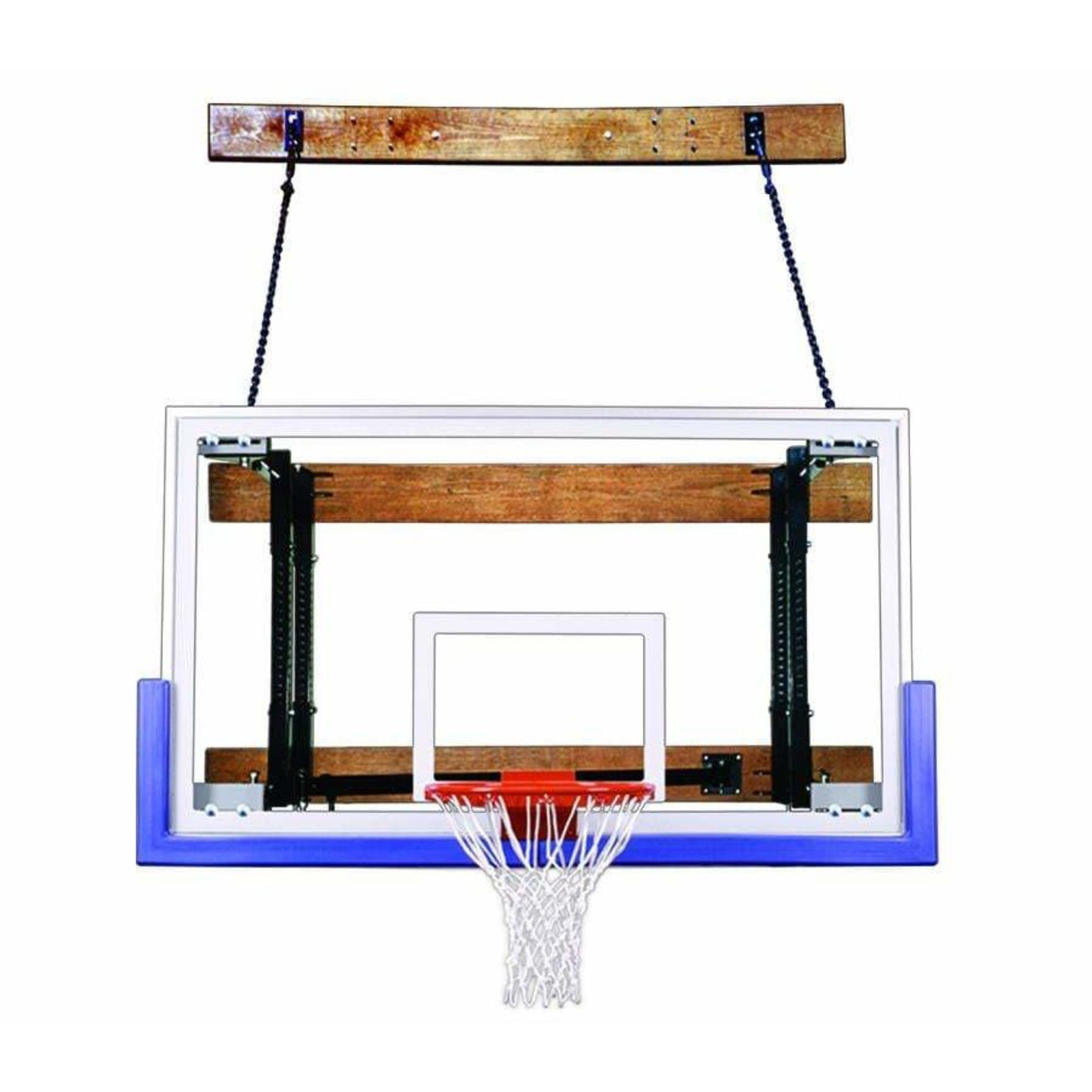 First Team FoldaMount68 Wall Mount Basketball Goal - FoldaMount68 Victory