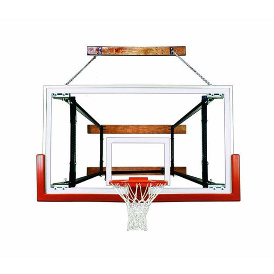 First Team FoldaMount82 Wall Mount Basketball Goal - FoldaMount82 Victory