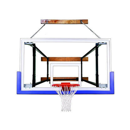 First Team FoldaMount82 Wall Mount Basketball Goal - FoldaMount82 Victory