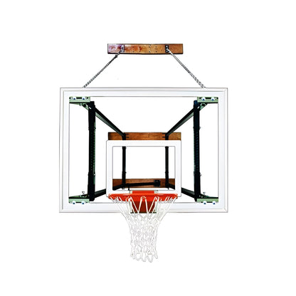 First Team FoldaMount82 Wall Mount Basketball Goal - FoldaMount82 Victory