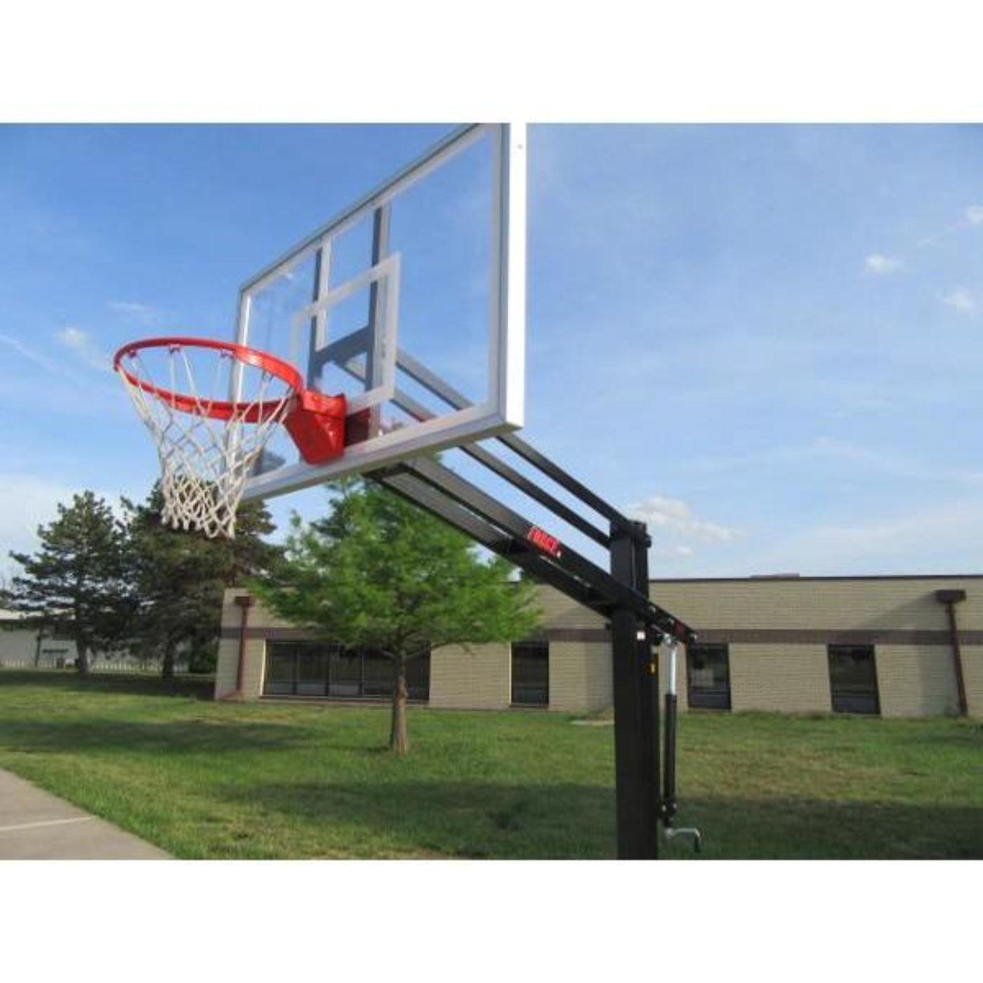 First Team Force In-Ground Adjustable Basketball Goal - Force III