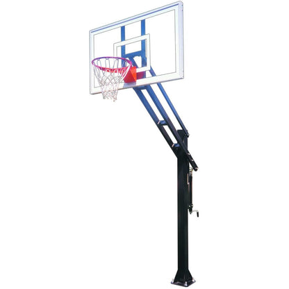First Team Force In-Ground Adjustable Basketball Goal - Force III