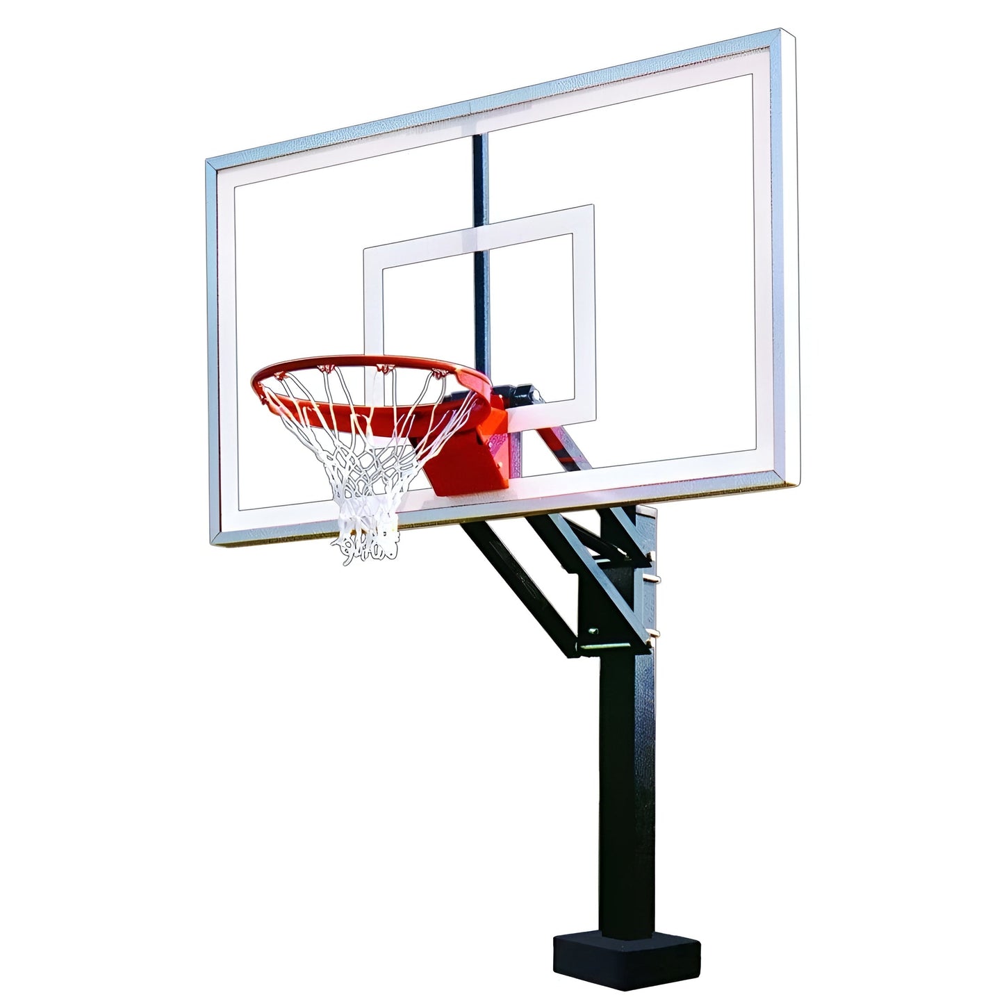 First Team HydroChamp In-Ground Adjustable Poolside Basketball Hoop - HydroChamp II