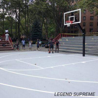 First Team Legend Fixed Height In-Ground Basketball Goal - Legend Supreme