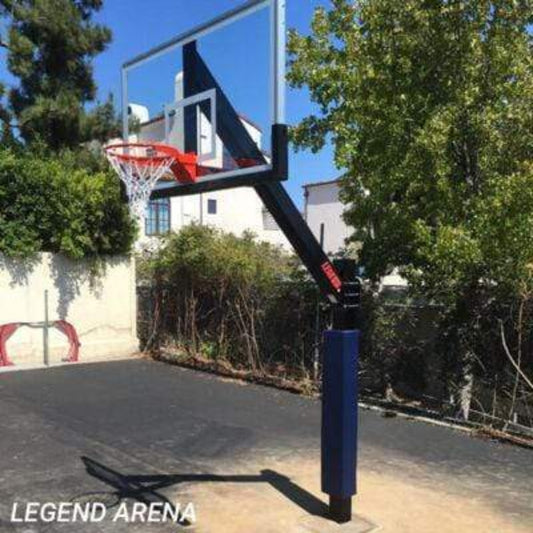 First Team Legend Fixed Height In-Ground Basketball Goal - Legend Supreme