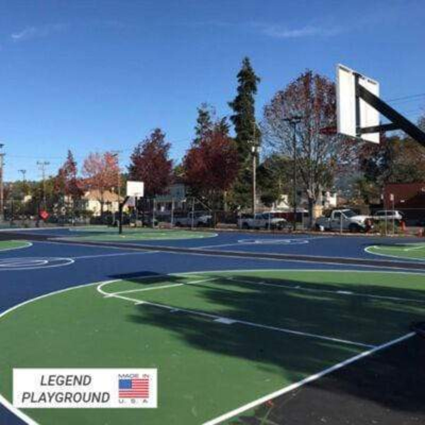 First Team Legend Fixed Height In-Ground Basketball Goal - Legend Supreme