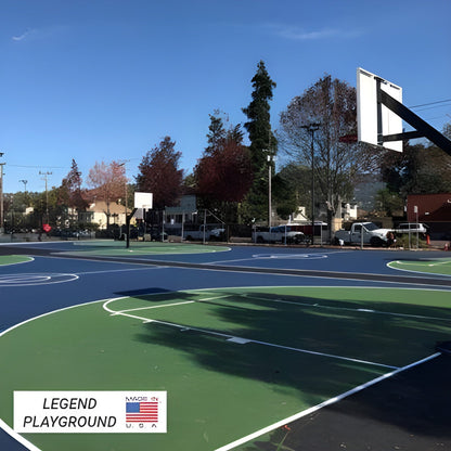 First Team Legend Fixed Height In-Ground Basketball Goal - Legend Supreme