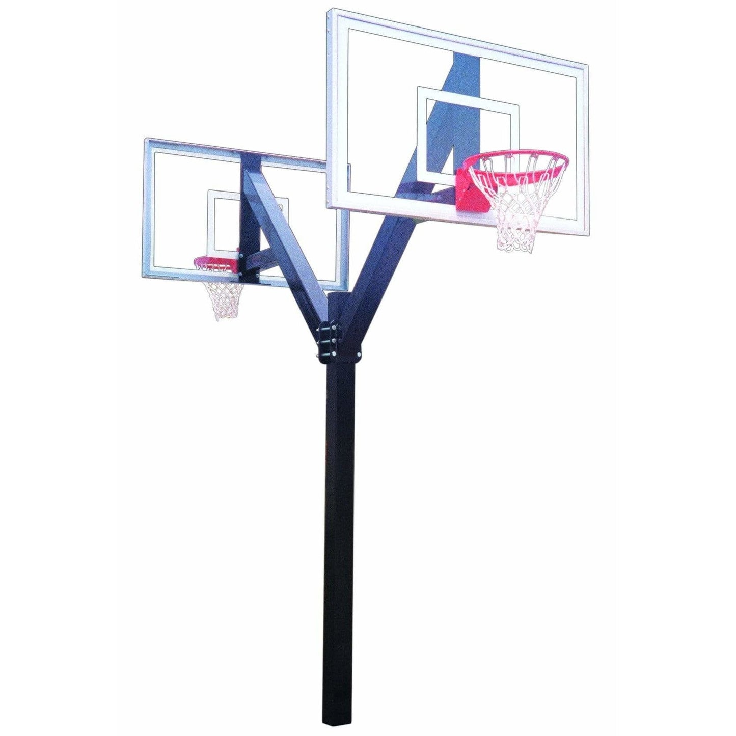 First Team Legend Jr. Fixed Height In Ground Basketball Goal - Legend Jr. III