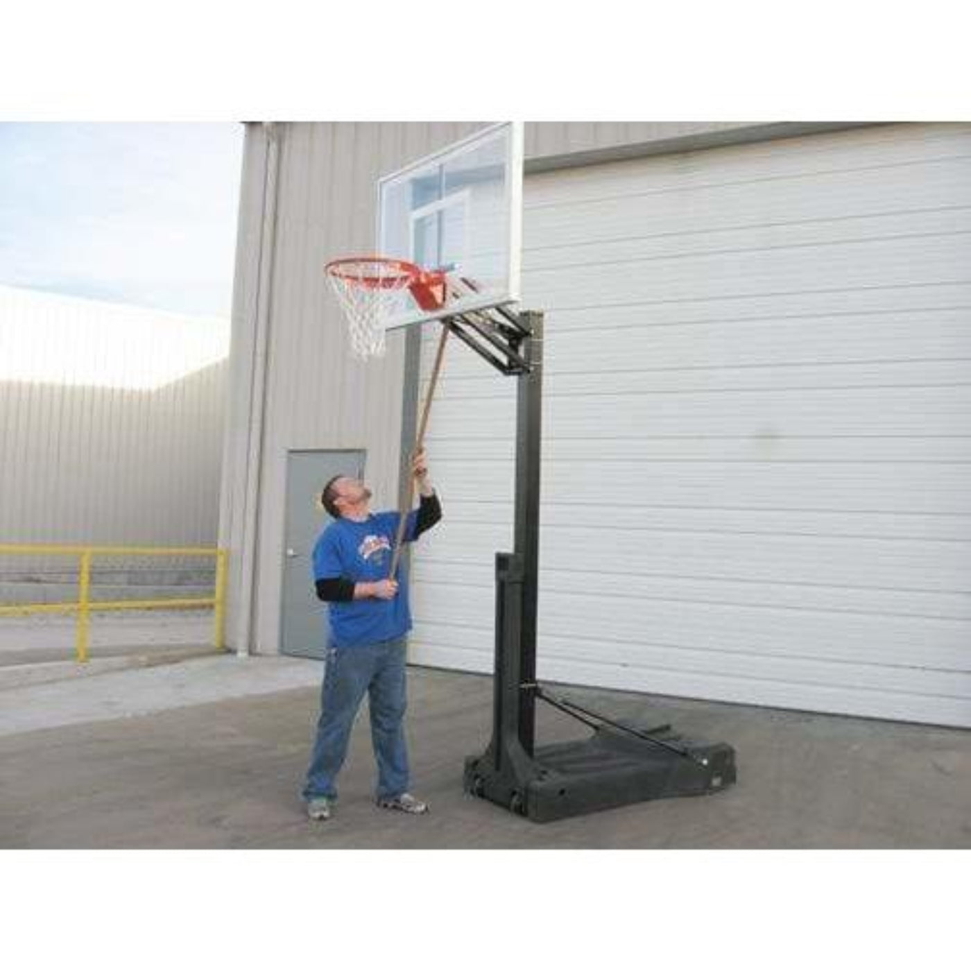 First Team OmniChamp Outdoor Portable Basketball Hoop - OmniChamp II