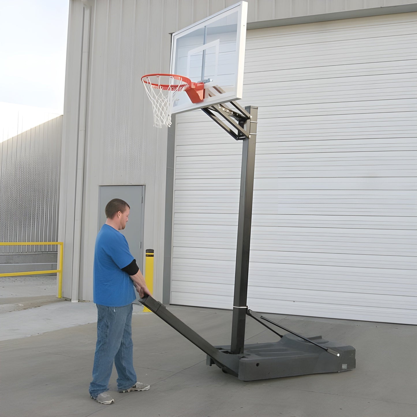 First Team OmniChamp Outdoor Portable Basketball Hoop - OmniChamp II
