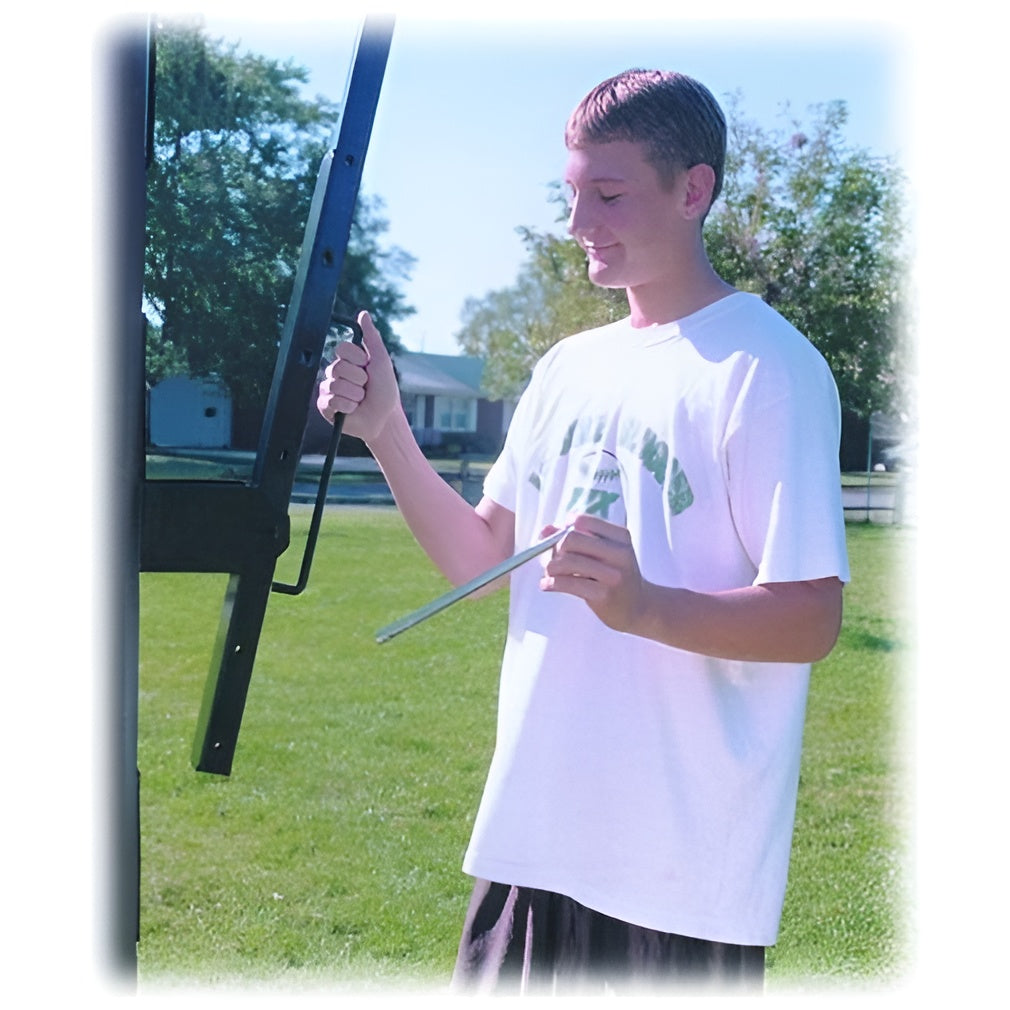 First Team OmniSlam Outdoor Portable Basketball Hoop - OmniSlam II