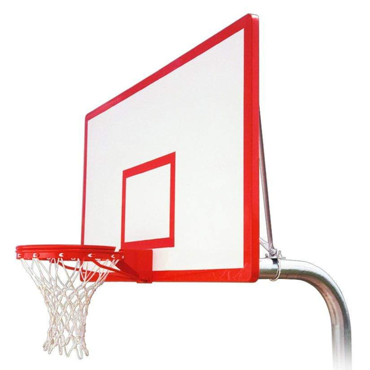First Team RuffNeck Fixed Height In-Ground Basketball Goal - RuffNeck Extreme