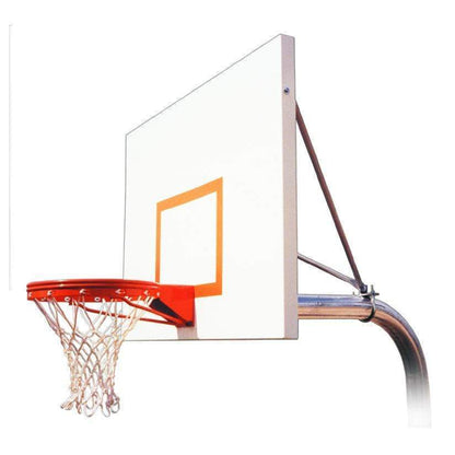 First Team RuffNeck Fixed Height In-Ground Basketball Goal - RuffNeck Extreme