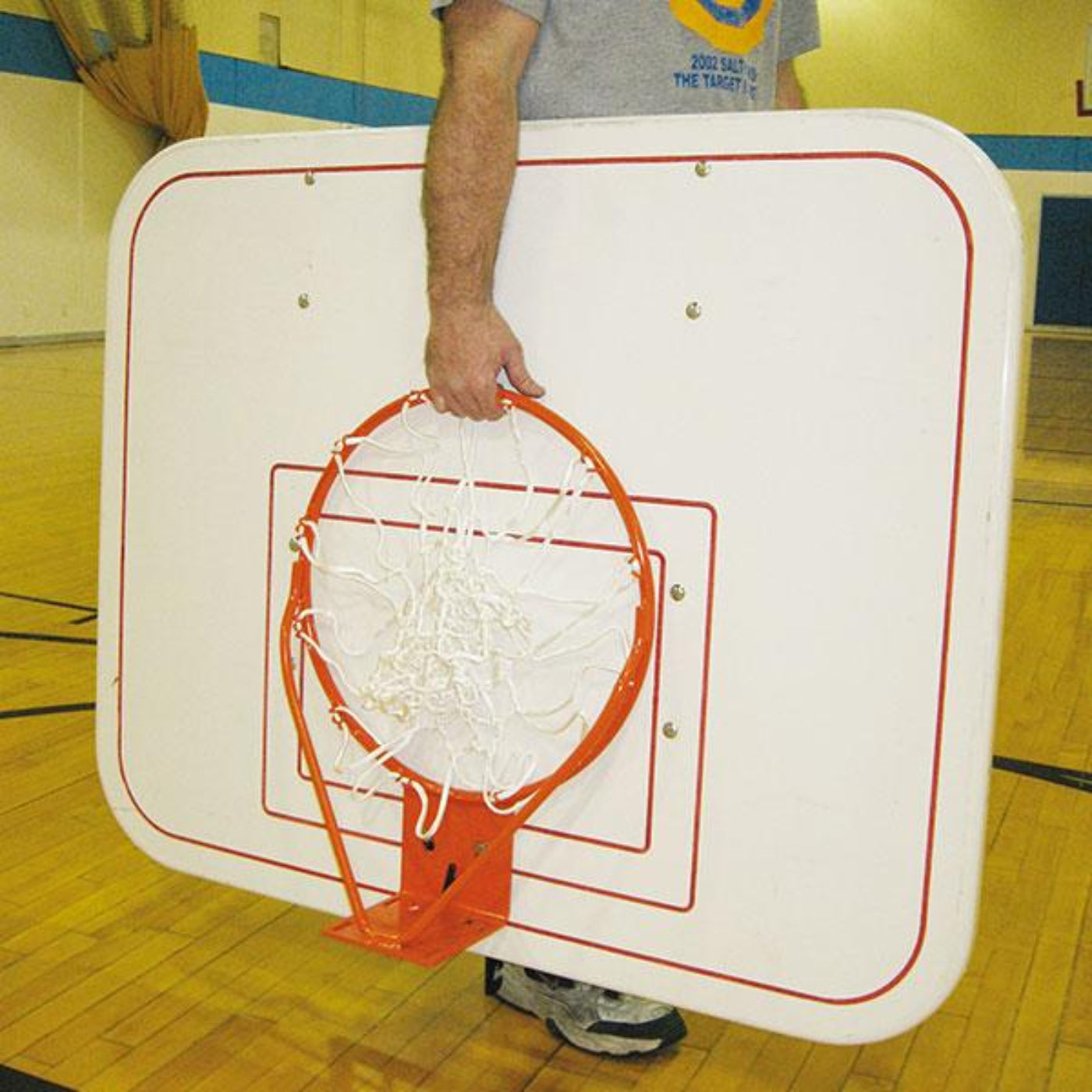 First Team Six-Shooter Youth Basketball Hang-On Hoop Attachment - Six-Shooter