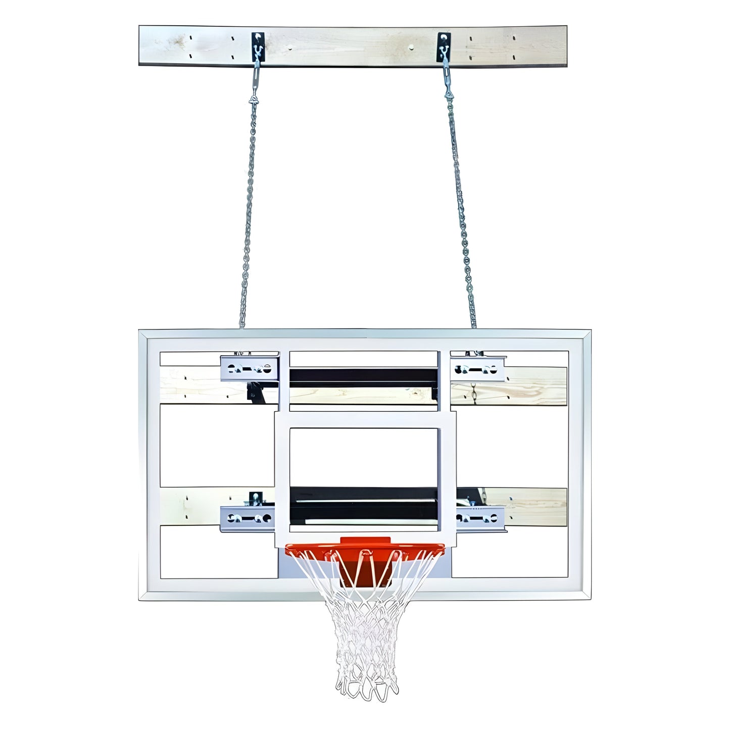 First Team Wall Mount Basketball Goal - SuperMount46 Victory