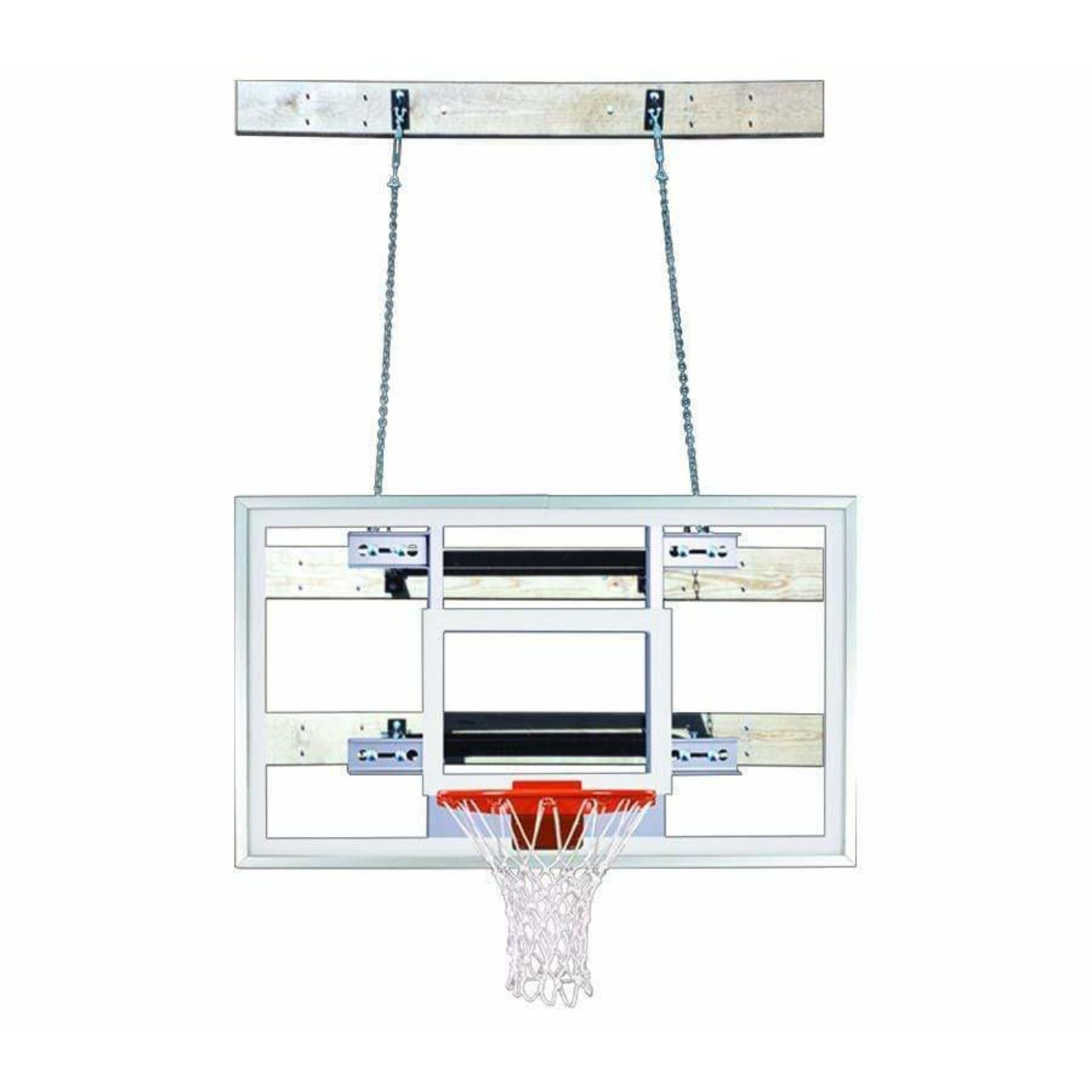 First Team SuperMount68 Wall Mount Basketball Goal - SuperMount68 Victory
