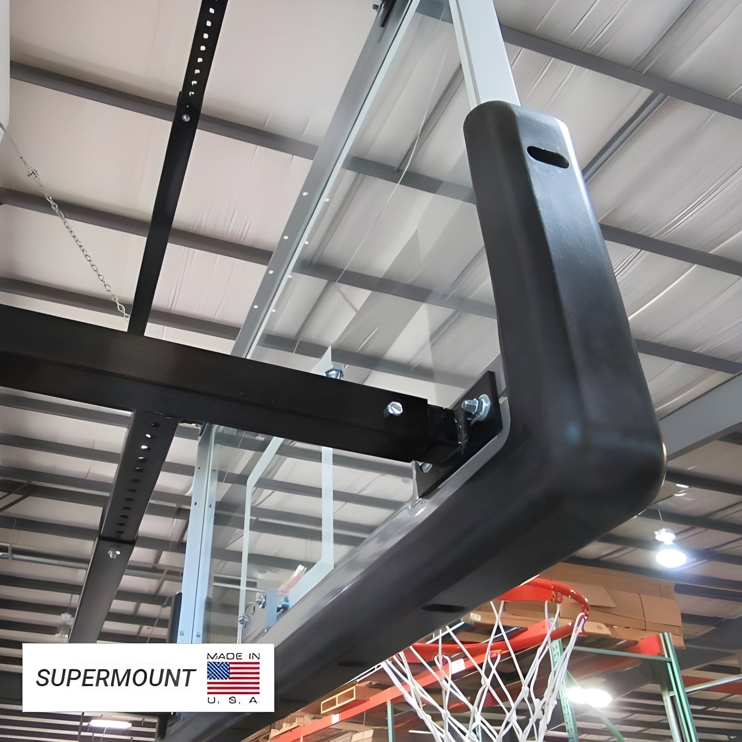 First Team Wall Mount Basketball Goal - SuperMount68 Victory