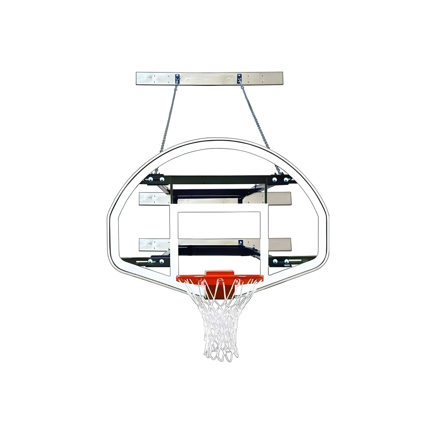 First Team SuperMount82 Wall Mount Basketball Goal - SuperMount82 Victory