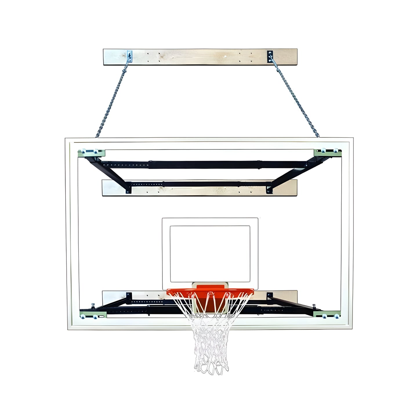 First Team SuperMount82 Wall Mount Basketball Goal - SuperMount82 Victory