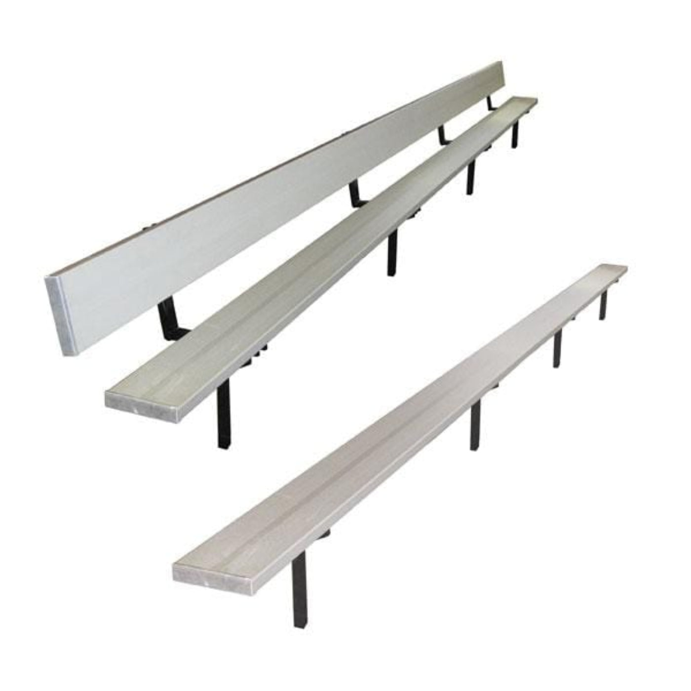 First Team Teammate Fixed Outdoor Player Benches - TEM-FX-8