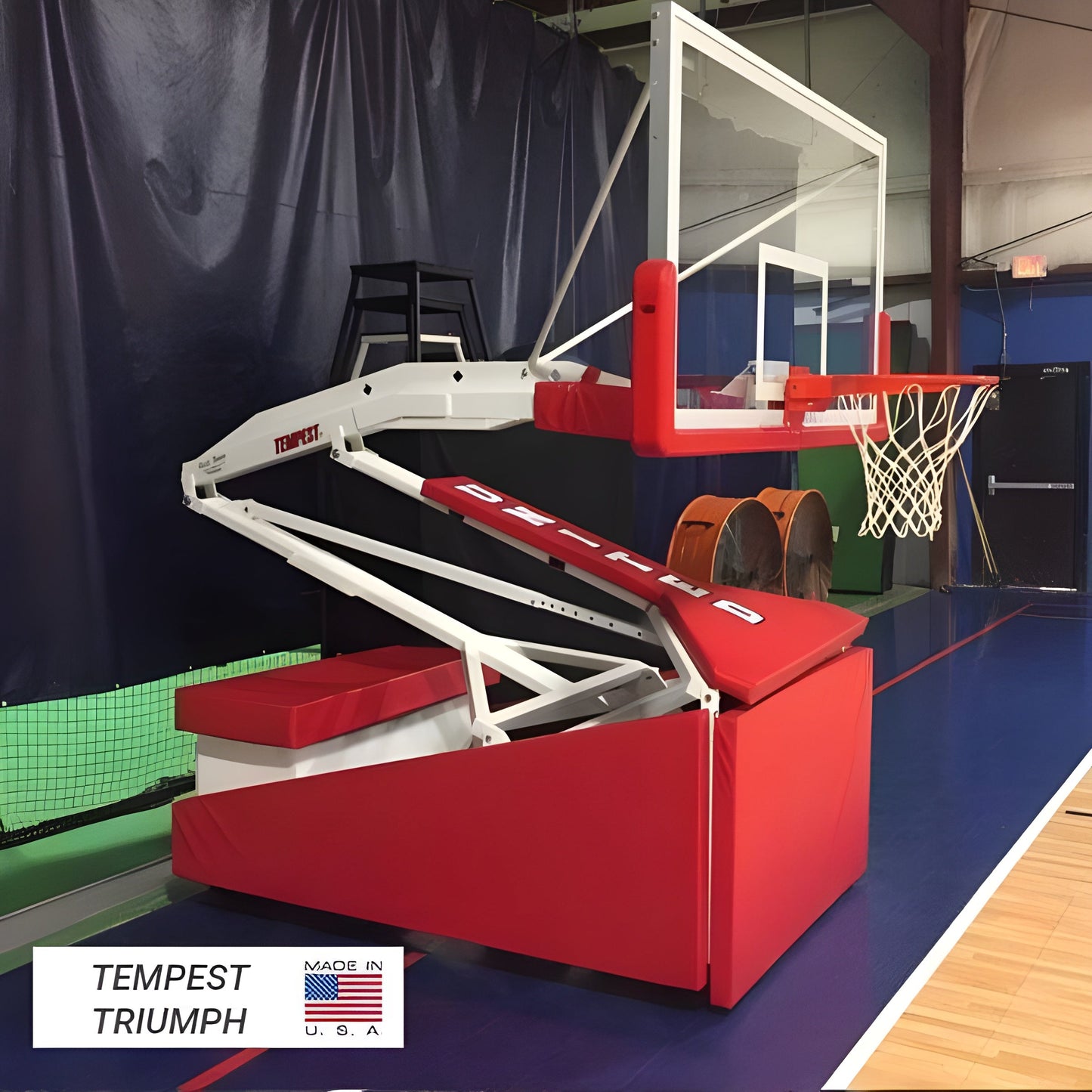 First Team Tempest Portable Basketball System - Tempest Triumph