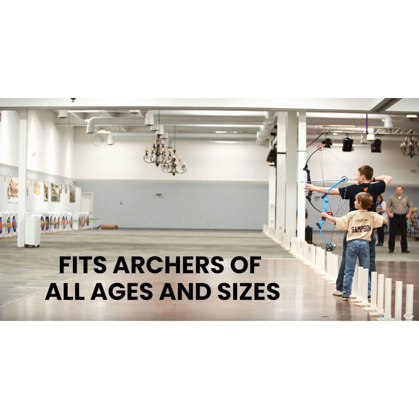 Genesis Archery Original Left Handed Compound Bow Archery Kit, Yellow (5 Pack) - 323641