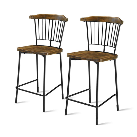 New Pacific Direct Greco Counter Stool, (Set of 2)  - 9300044
