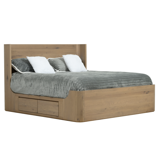 QW Amish Fjord 5pc Set w/ Storage Bed - 857W-FJO-STOR-5PC-TW