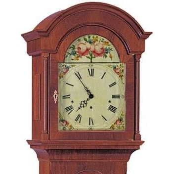 Kieninger Snowden Floor Clock, Triple Chimes, 8-Day, Mahogany - FL 0105-31-05