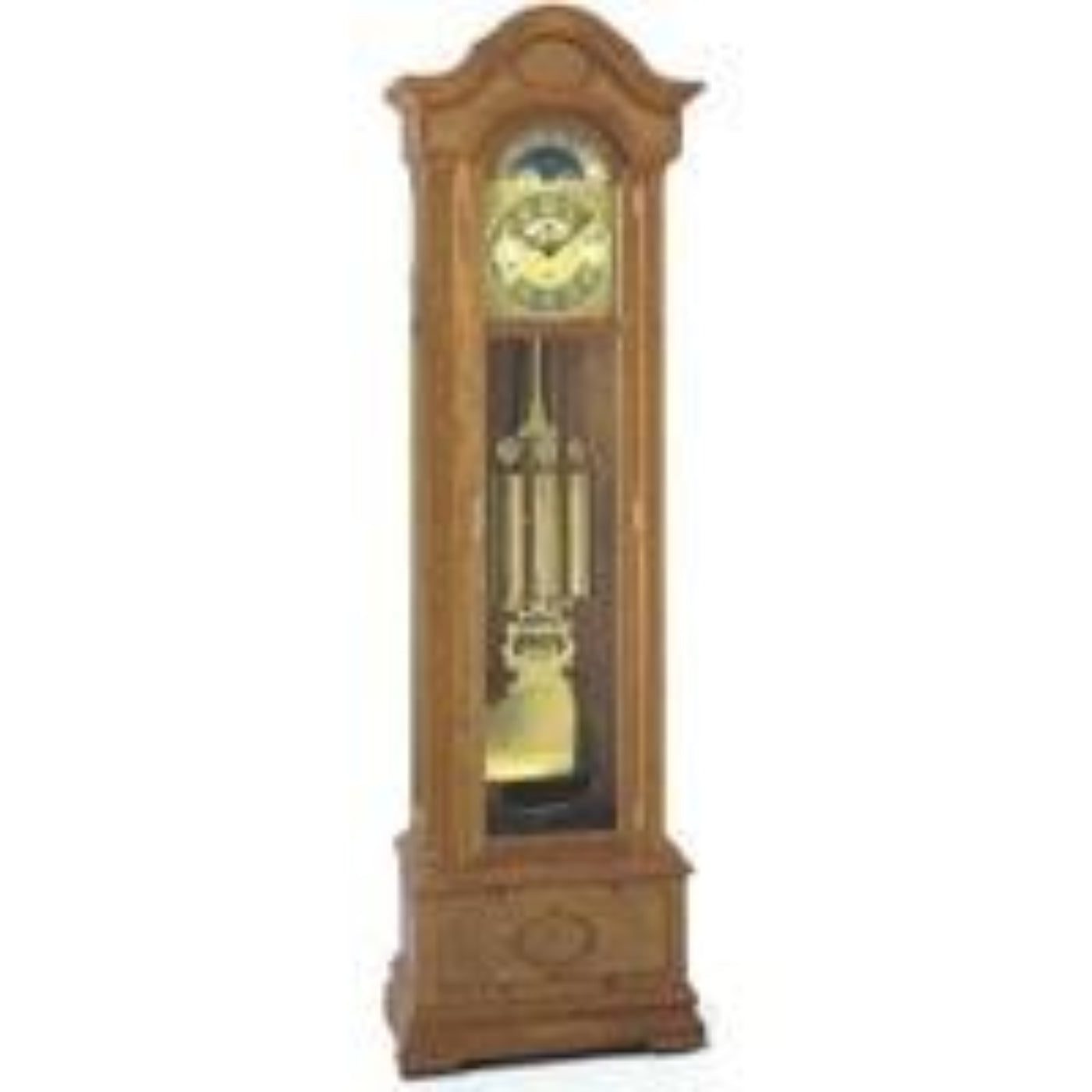 Kieninger Clocks Grandfather Clock, Triple Chimes, 12-Rod Gong, Oak - FL 0107-11-01