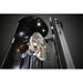 Kieninger Hoffburg 0111 Curved Glass Floor Clock in Black Piano, Limited Edition - FL 0111-96-03