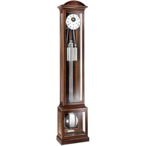 Kieninger Josephine Floor Regulator Clock, Westminster Chimes, Walnut & Mother of Pearl - FL 0142-22-02