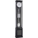 Kieninger Aurora Floor Clock, Westminster Chimes, 8-Day, Black Finish - FL 0193-96-01