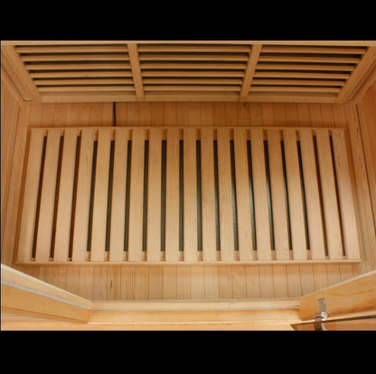 Golden Designs "Seattle" 2 Person Near Zero EMF FAR IR Sauna - MX-J206-01-ZF